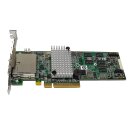 LSI MR 9750-8e 6Gb/s PCIe x8 SATA / SAS RAID Controller L3-25152-54A FP
