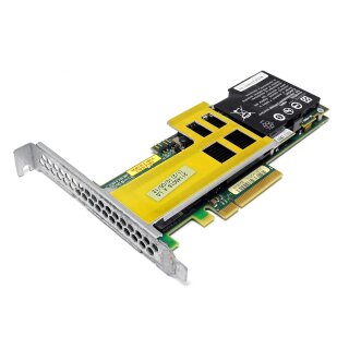 LSI MR SAS 8708EM2 3 Gb/s PCIe x8 RAID Controller L3-01144-10A +BBU FP