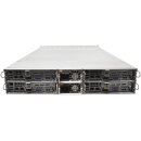 Supermicro Super Server CSE-827 2U 4x Node X8SIT-F 4x Kühle ohne CPU&RAM 12x LFF 3,5