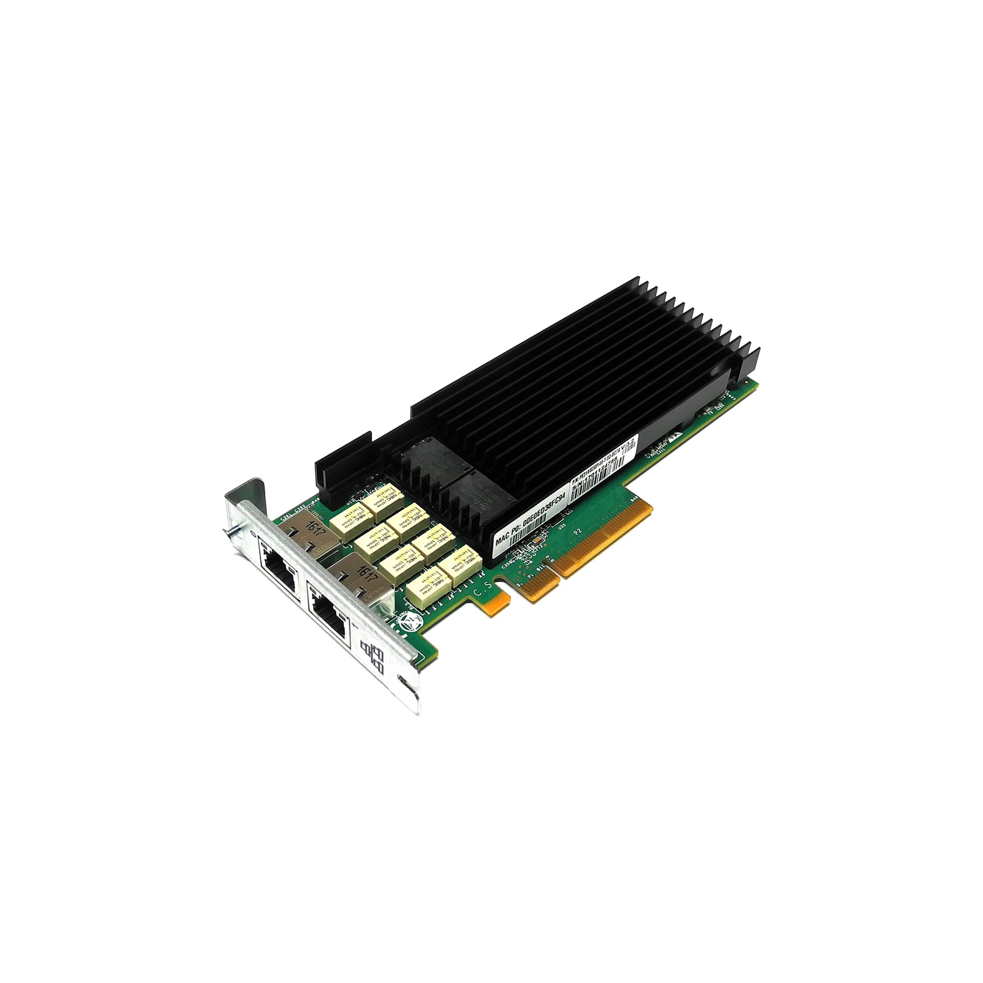 Silicom PE210G2BPI40-T-SD-BC7 Dual-Port 10GbE PCIe x8 Server Bypass ...