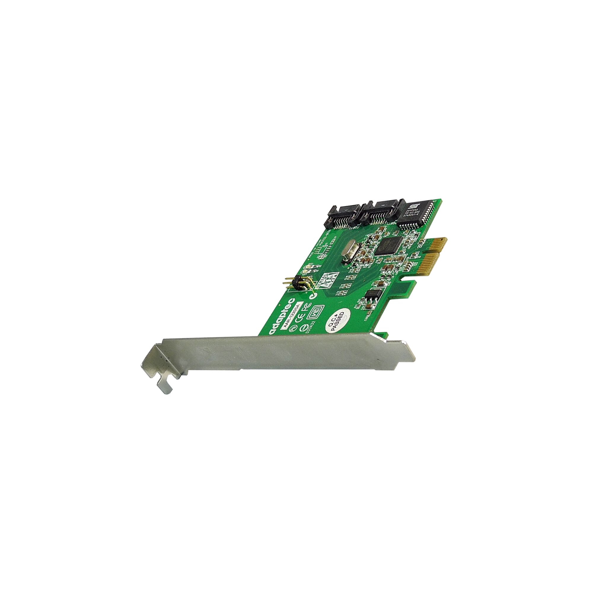 Adaptec AAR-1220SA 2-Port 3Gb PCIe x1 SATA RAID Controller PCA-00279-01-B