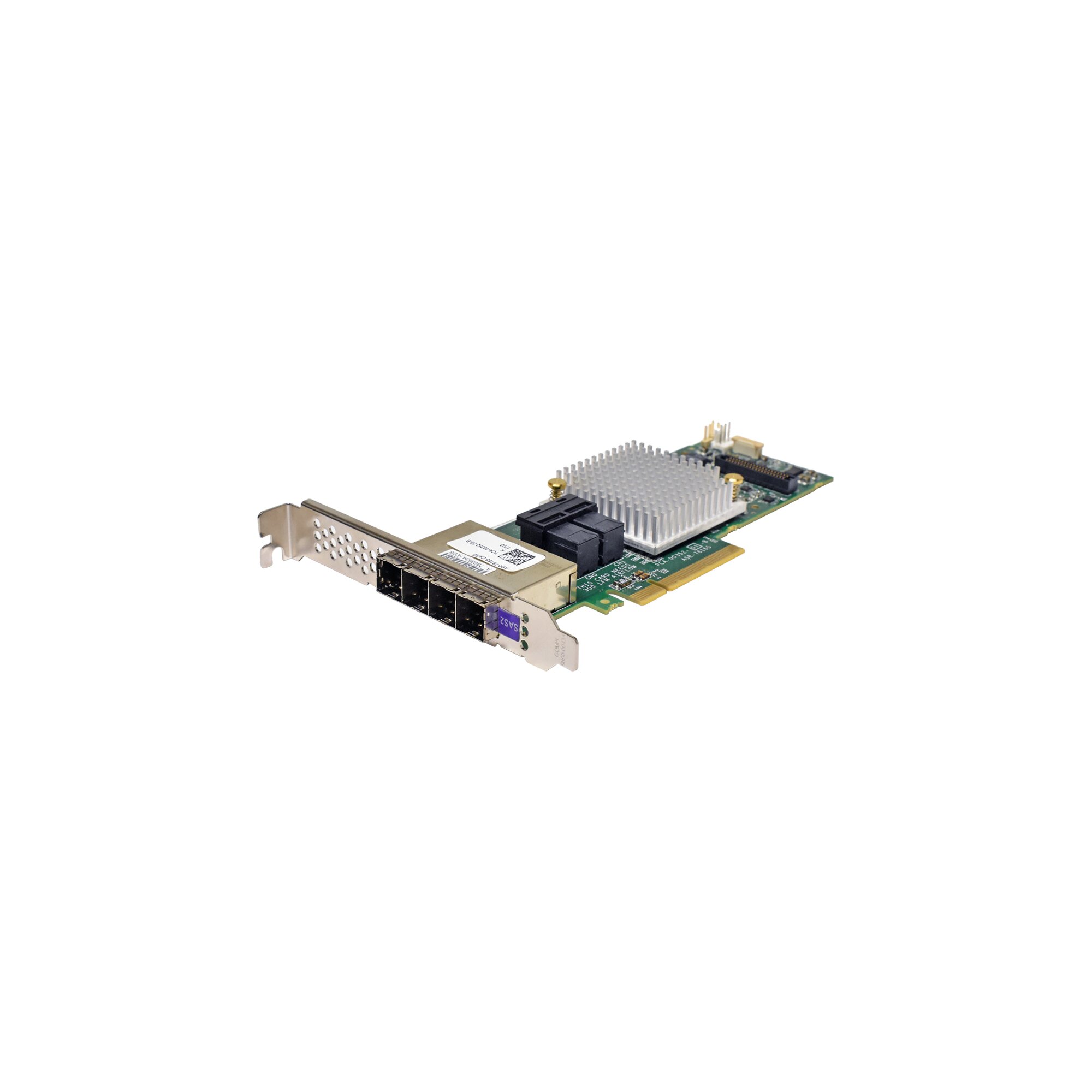 thumbnail image 2 of Adaptec ASR-2405 SAS/SATA RAID Controller Card – 4 Port, 3Gb/s, PCIe 8x 2 of 6