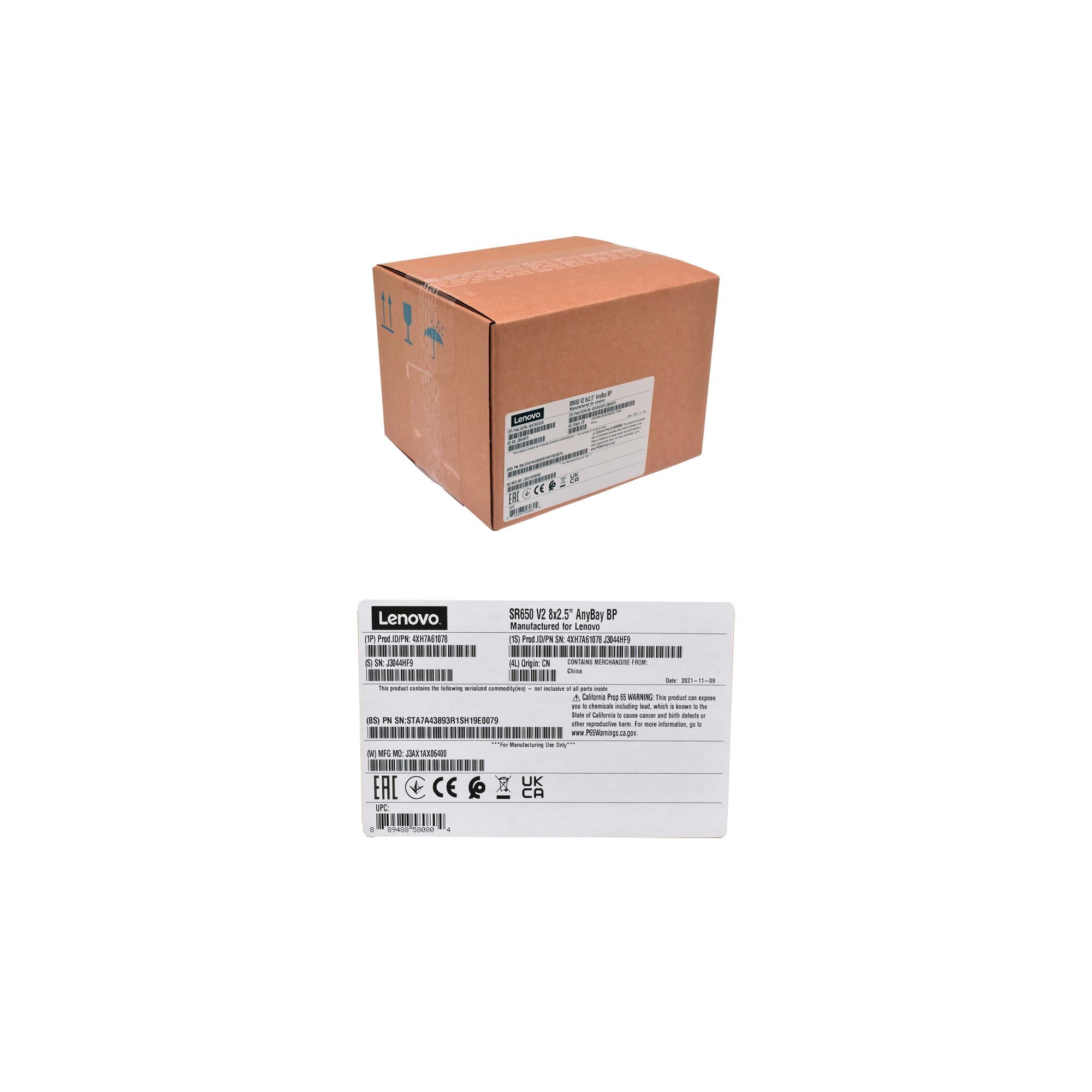 Lenovo ThinkSystem SR650 V2 8x2.5
