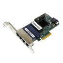 Interface Masters Niagara 42264 B 4-Port Gbit Ethernet PCIe x4 Netzwerkkarte FP
