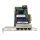 Interface Masters Niagara 42264 B 4-Port Gbit Ethernet PCIe x4 Netzwerkkarte FP