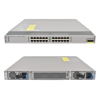 Cisco Nexus N2K-C2224TP-1GE 68-3882-02 24-Ports blaue PSUs neuwertig