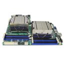 Supermicro Mainboard X9DRW-iF 2x LGA 2011 Socket 2x Kühler SNK-P0048PS 2U