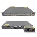 Cisco Catalyst WS-C3560E-48PD-F 48-Port PoE Gigabit Ethernet Switch 2 x CVR-X2-SFP