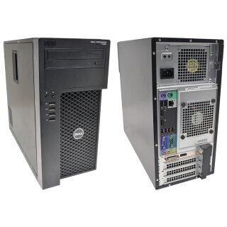 Dell Precision T1650 Tower Xeon E3-1240 V2 3.40GHz 8GB PC3 RAM 500GB HDD NVIDIA Quadro 600 Win 7 Pro Key
