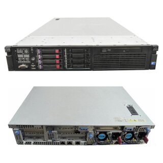 HP ProLiant DL380 G7 Server 2x XEON E5640 2.66GHz Quad-Core 16GB RAM 4x 72GB HDD 8 Bay