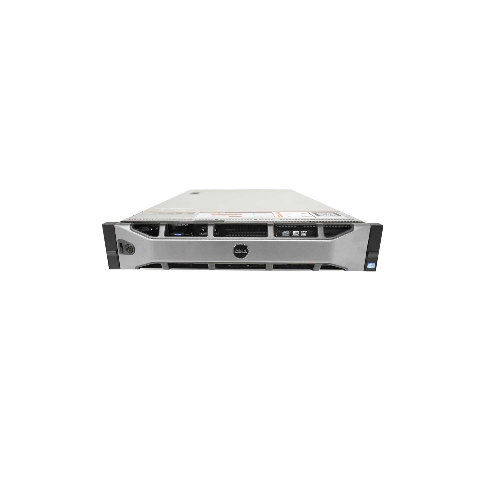 Dell PowerEdge R720 Rack Server 2U 2x E5-2695 V2 2,4GHZ CPU 128GB RAM ...