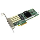 Silicom PE2G4BPI35L-SD 0VFJW3 4-Port PCIe x4 Gigabit...