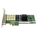 Silicom PE2G4BPI35L-SD 0VFJW3 4-Port PCIe x4 Gigabit...