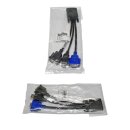 Lenovo Flexsystem Konsolenkabel 81Y2894 81Y2889 Breakout Cable DB-15-VGA-2xUSB-DB-9 NEU NEW