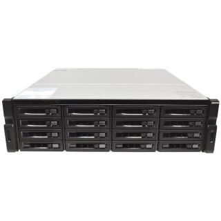 QNAP TS-1679U-RP NAS Rack Intel i3-2120 4GB RAM PC3 16x LFF 3,5 16x HDD Rahmen