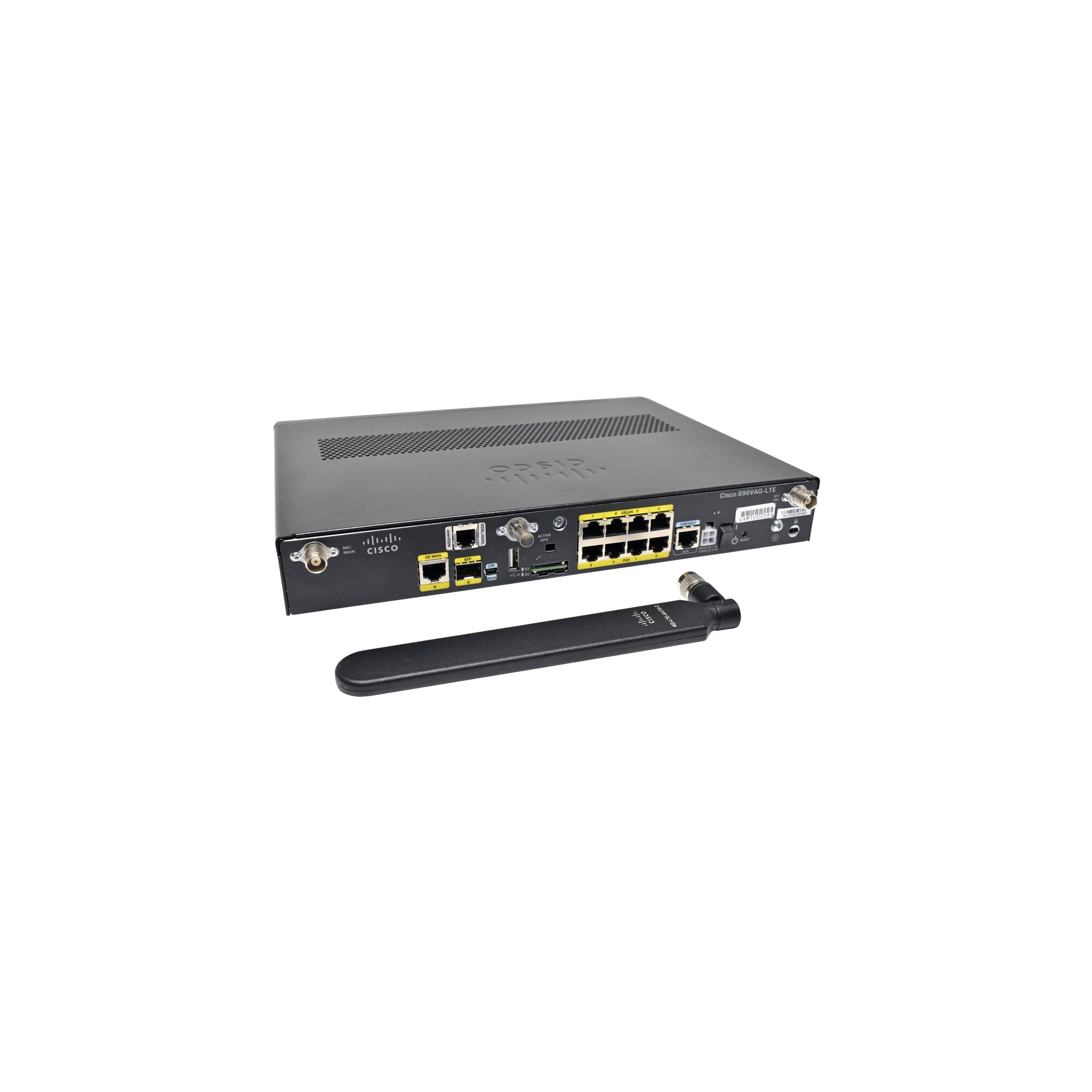 Cisco C890-LTE C896VAG-LTE-GA-K9 8-Port Gigabit Integrated Services ...