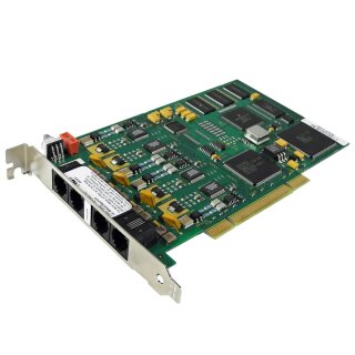 Dialogic Intel D4PCIUFW PCI 4-Port PCI Combi Voice/Fax Board P/N D42282-001