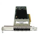 IBM 2CE4 Quad-Port 10GbE PCIe x8 3.0 Server Adapter for Power8 System 00RX853 FP