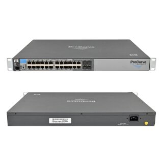 HP ProCurve 2510G-24 J9279A 24-Port Gigabit Ethernet Switch 4 x SFP Rack Ears