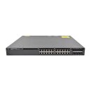 Cisco Catalyst WS-C3650-24TS-L 24-Port Gigabit Ethernet Switch 4 x SFP 2 x PSU
