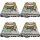 Quanta Server T41S-2U + 4x Node no CPU no PC4 8x Heatsink 4x D51B 10G SFP+ 2Port