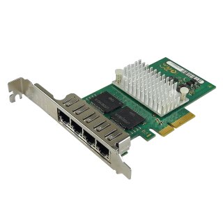 Fujitsu Primergy D3045-A11 GS1 Quad Port PCIe x4 Gigabit Ethernet  for RX TX FP