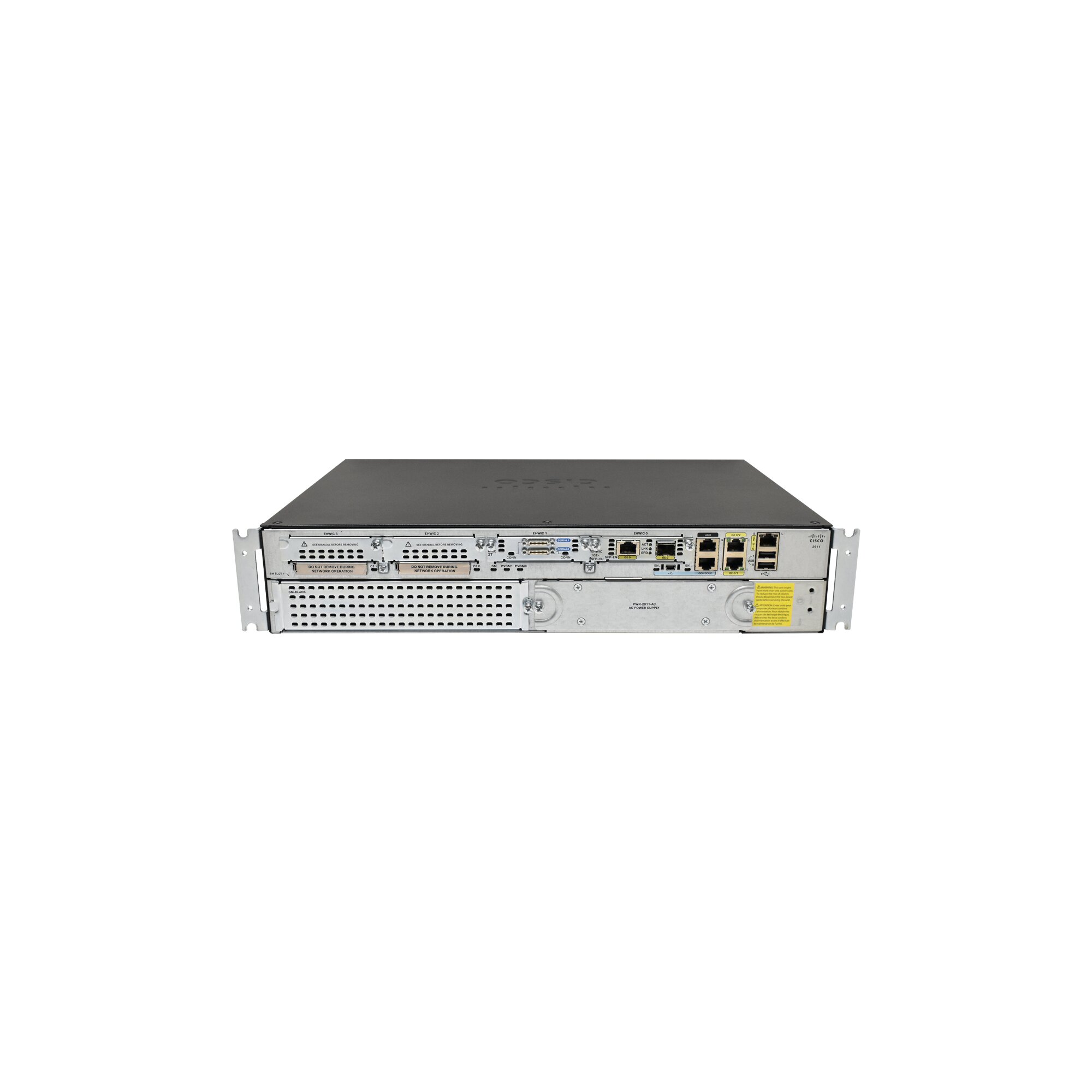 Cisco 2911 CISCO2911/K9 Integrated Services Router + EHWIC-1GE-SFP-CU ...