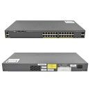 Cisco WS-C2960X-24TS-LL 24-Port Gigabit Ethernet Switch +...