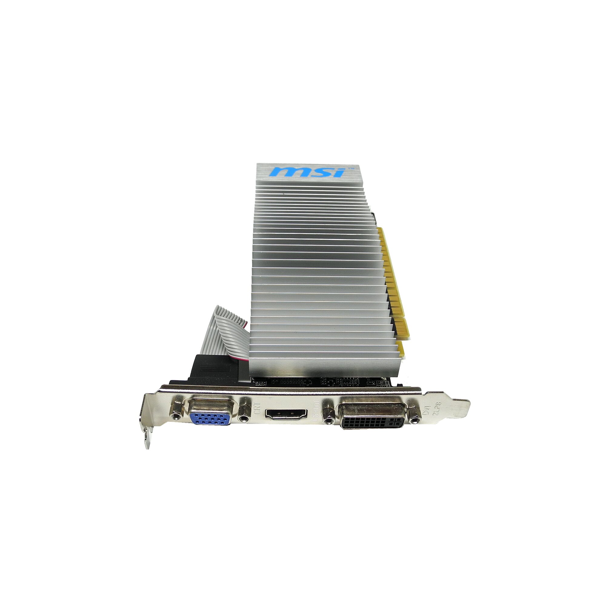 MSI N210-MD1GD3H/LP NVIDIA GeForce 210 Grafikkarte 1GB PCIe 2.0 x16 ...