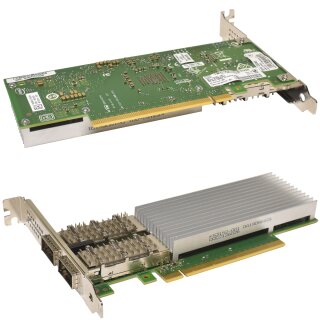 HPE P21114-001 Intel E810-CQDA2 2-Port 100GbE QSFP28 PCIe 4.0 x16 FP NEW NEU