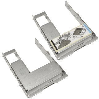 DELL 2.5" in 3.5" HDD Einbaurahmen Rahmen Disk Tray Caddy 01Y05J 09W8C4 DSS 9000