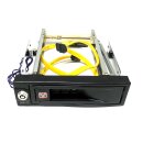 ICY BOX Mobile Rack IB-168SK-B SATA 3,5" HDD Rahmen für 5.25" Schacht +Kabel