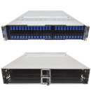 NetApp HCI Supermicro 4 Node Server NAF-1701 no Node 2x PSU 2200W CSE-217B 24x SFF Caddy