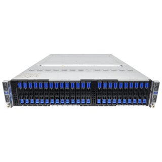 NetApp HCI Supermicro 4 Node Server NAF-1701 2x Node ohne CPU & RAM 4x Kühler 24x SFF Caddy