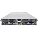 NetApp HCI Supermicro 4 Node Server NAF-1701 2x Node ohne CPU & RAM 4x Kühler 24x SFF Caddy