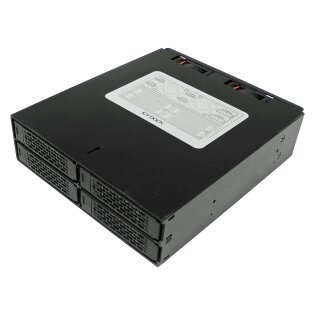 ICY DOCK ToughArmor MB994SP-4S 4-Bay 2.5” HDD/SSD Rahmen für 5.25“ Einbauschacht