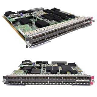 Cisco Catalyst 6500 Series 48-Port Switch Modul WS-X6748-SFP + Dist FWD Karte WS-F6700-DFC3C
