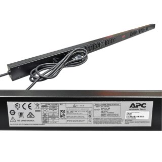 APC AP7552 Rack PDU Basic Null HE 16A 230V 20x C13 4x C19 + Zubehör NEW NEU
