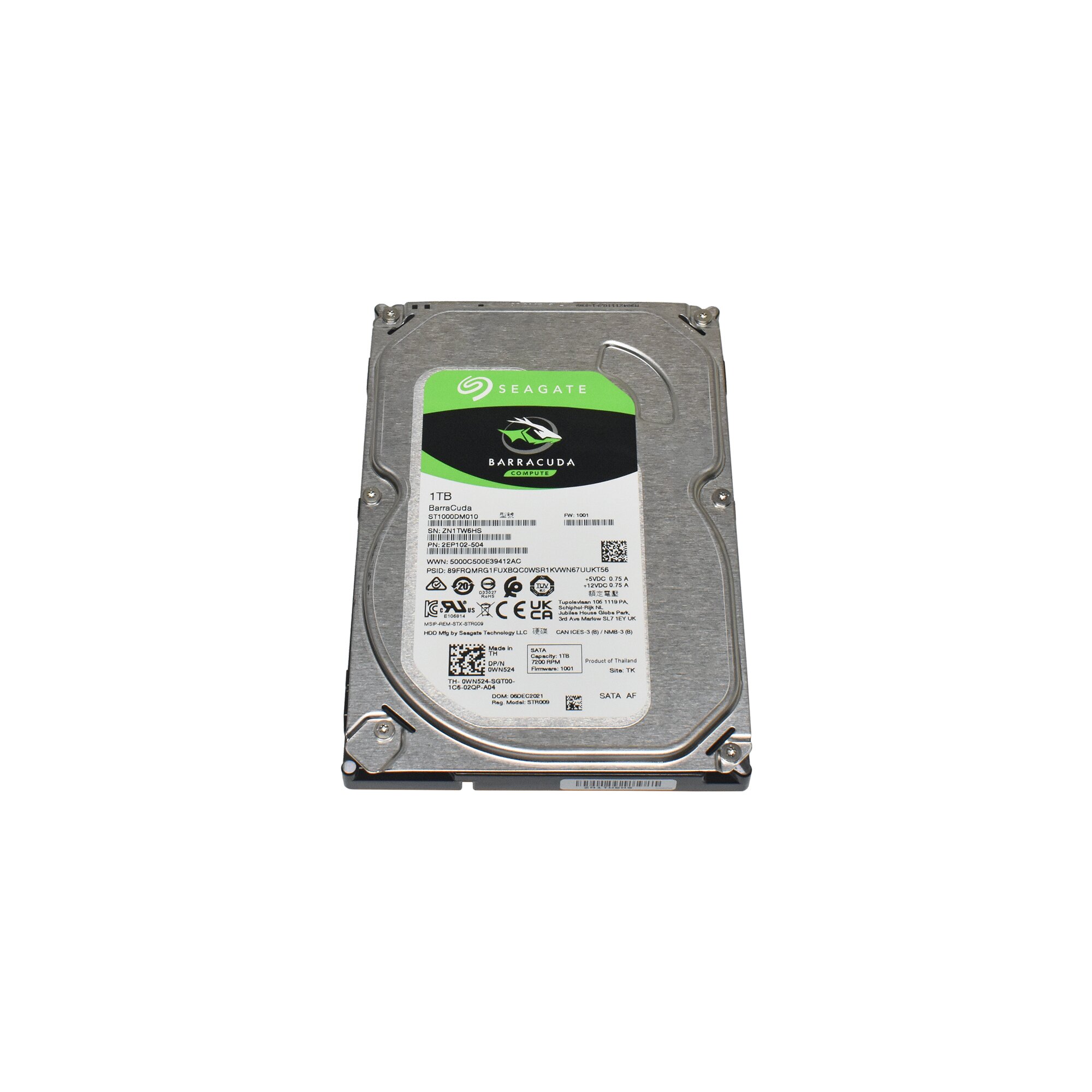 HDD Dell Seagate 1TB 7200RPM 3.5 Pollici – ST1000DM010, Usato Ma Con Salute Al 100%