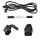 Sun 180-2082-01 Netzkabel 1m C14 gewinkelt - C13 13A schwarz