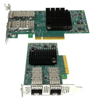 Lenovo Mellanox CX4121A 01GR253 2-Port SFP28 25GE Network Adapter PCIe3.0 x8 LP