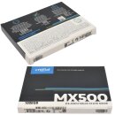 Crucial MX500 1000GB 1TB 2.5 Zoll SATA 6Gb/s SSD 7mm 9,5mm Adapter NEW NEU OVP