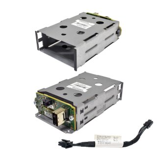 HP DL380 Gen9 Rear SFF Duo Hard Disk Cage + Platine + Kabel 747599-001 777280-001