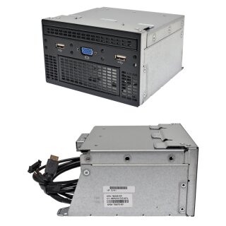 HP DL380 Gen9 Media Bay Cage DVD USB VGA 765446-001 786579-001 + Kabel ...