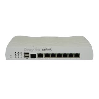 DrayTek Vigor2860 Annex A 6-Port Gigabit VDSL2 Security Firewall no AC Adapter
