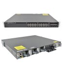 Cisco Catalyst WS-C3650-24PS-L 24-Port Gigabit PoE+ Switch 4 x SFP 2x mini GBIC