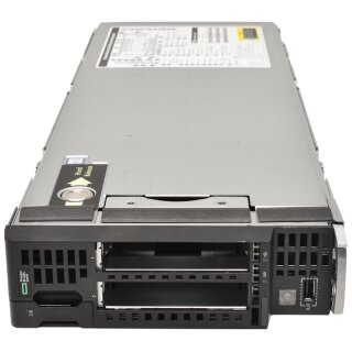 HP ProLiant BL460c G10 Blade Server 2xKühler ohne CPU 0GB PC4 P204i 2x SFF 2,5