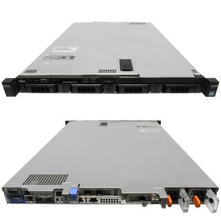 Dell PowerEdge R430 Server ohne CPU RAM DDR4 RAM 2x Kühler 4x LFF 3.5" PERC H730