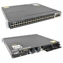 Cisco Catalyst WS-C3560X-48P-S 48-Port PoE+ Gigabit Ethernet Switch + Modul C3KX-NM-1G
