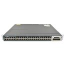 Cisco Catalyst WS-C3560X-48P-S 48-Port PoE+ Gigabit Ethernet Switch + Modul C3KX-NM-1G